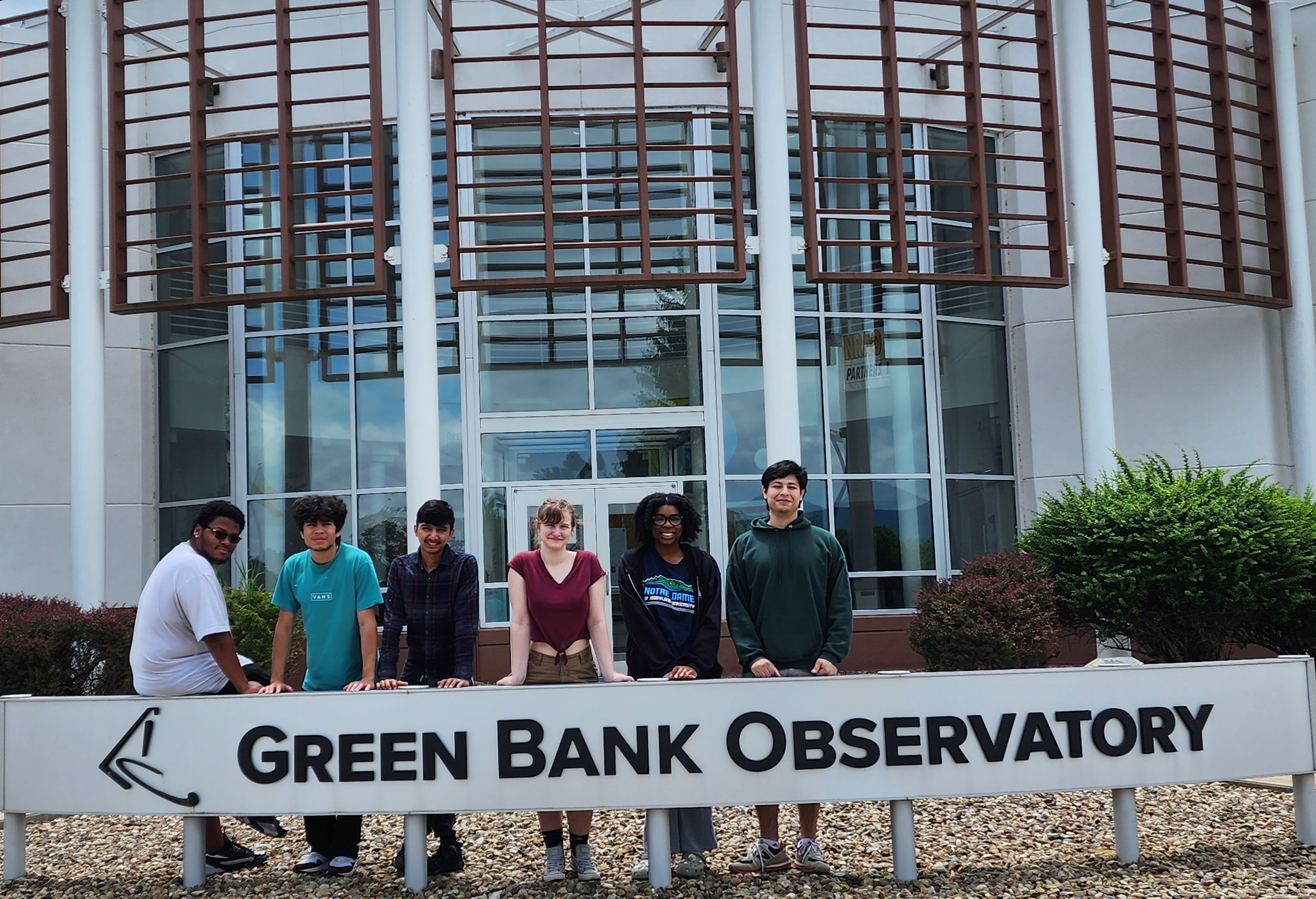 GRADMAP Summer Scholars at Green Bank